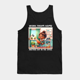 Funny Work From Home Tank Top
